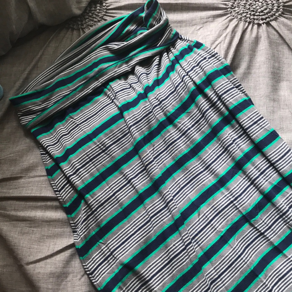 Max Studio Rayon Maxi Skirt